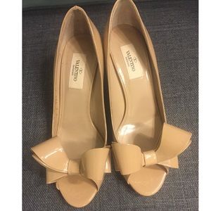 Authentic Valentino Peep Toe Shoe